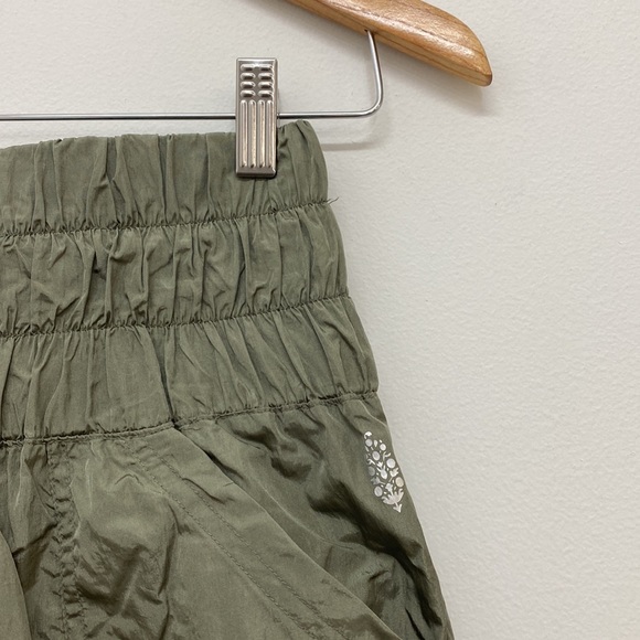 Free People The Way Home Jogger Pants Women's Small Pull On Green - Picture 2 of 10